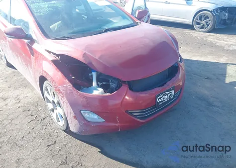 2011 Hyundai Elantra Limited (Ulsan Plant) from USA, damaged, VIN KMHDH4AE5BU099854